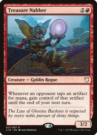 Treasure Nabber [Commander 2018] | Jomio and Rueliete's Cards and Comics
