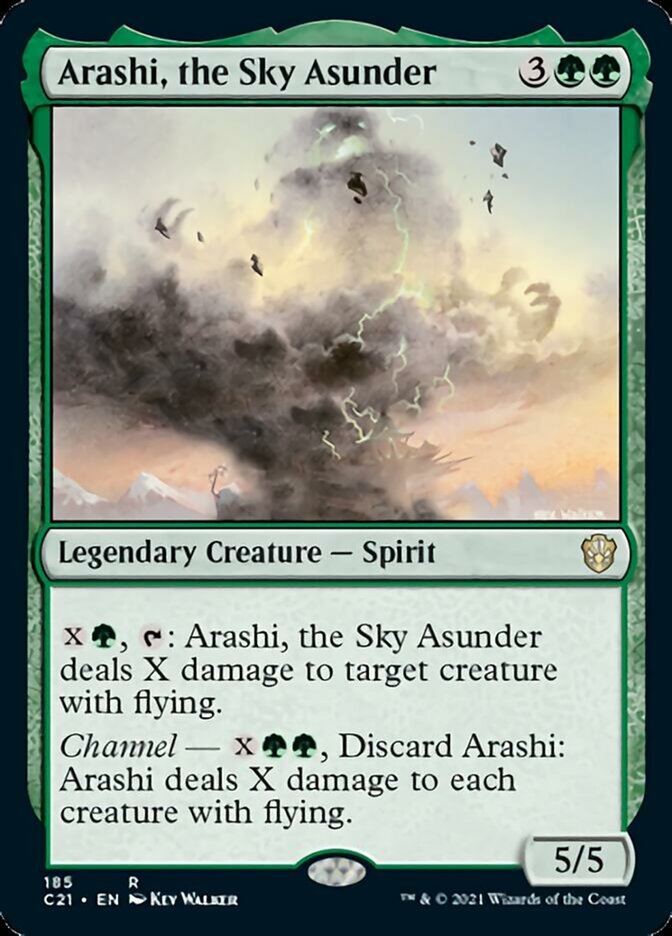 Arashi, the Sky Asunder [Commander 2021] | Jomio and Rueliete's Cards and Comics