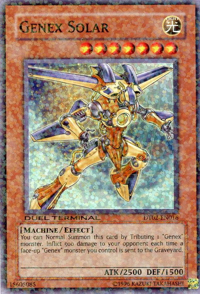 Genex Solar [DT02-EN016] Super Rare | Jomio and Rueliete's Cards and Comics