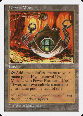 Urza's Mine [Fifth Edition] | Jomio and Rueliete's Cards and Comics