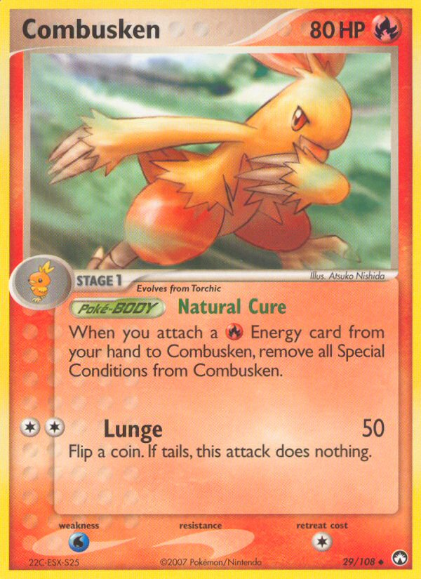 Combusken (29/108) [EX: Power Keepers] | Jomio and Rueliete's Cards and Comics