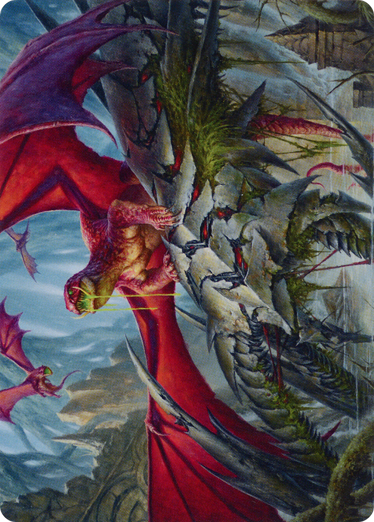 Hoarding Broodlord Art Card [March of the Machine Art Series] | Jomio and Rueliete's Cards and Comics