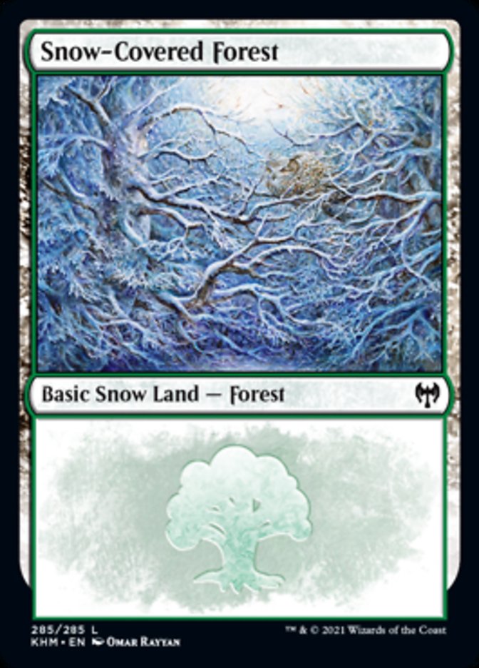 Snow-Covered Forest (285) [Kaldheim] | Jomio and Rueliete's Cards and Comics