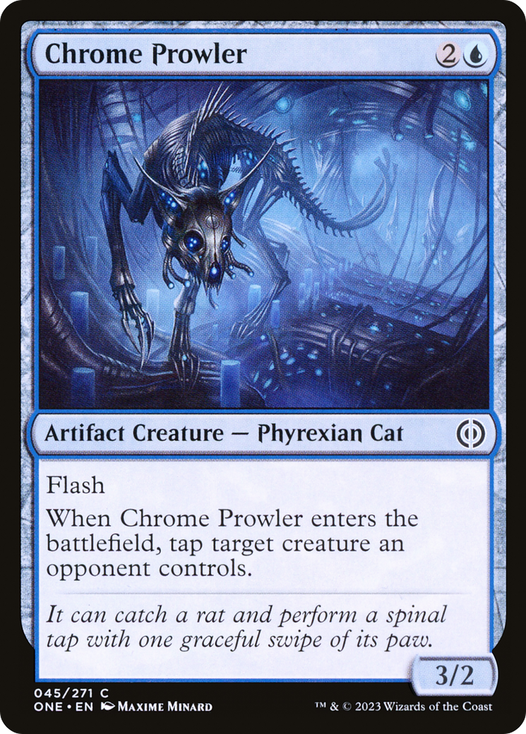 Chrome Prowler [Phyrexia: All Will Be One] | Jomio and Rueliete's Cards and Comics