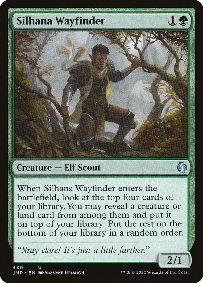 Silhana Wayfinder [Jumpstart] | Jomio and Rueliete's Cards and Comics