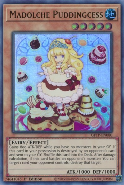 Madolche Puddingcess [GFTP-EN080] Ultra rare | Jomio and Rueliete's Cards and Comics