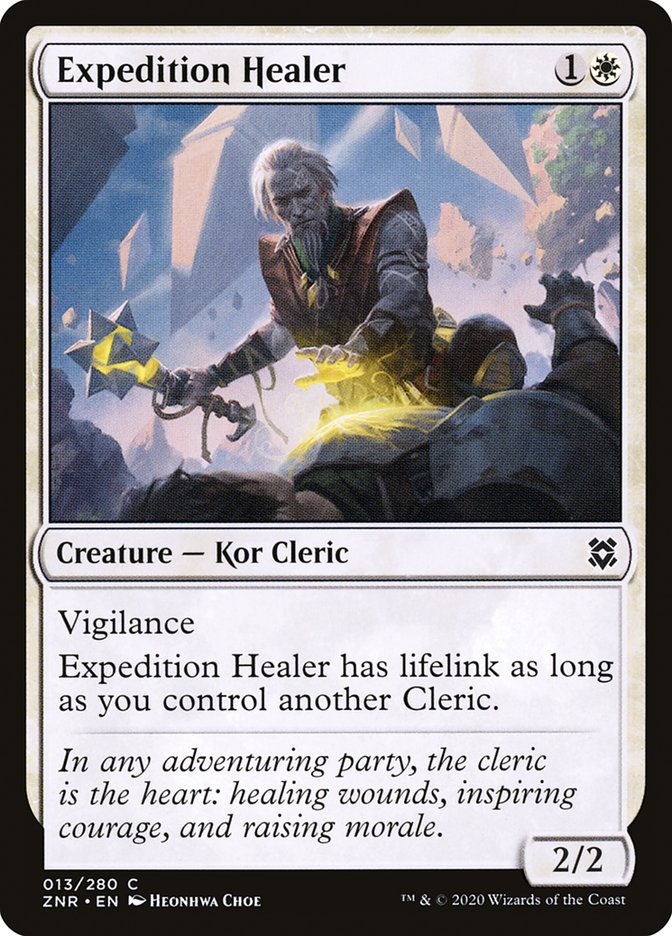 Expedition Healer [Zendikar Rising] | Jomio and Rueliete's Cards and Comics