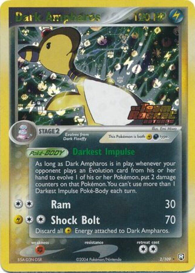 Dark Ampharos (2/109) (Stamped) [EX: Team Rocket Returns] | Jomio and Rueliete's Cards and Comics