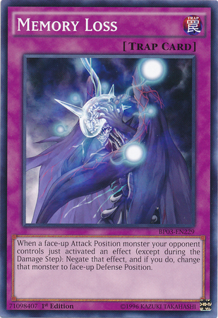 Memory Loss [BP03-EN229] Common | Jomio and Rueliete's Cards and Comics
