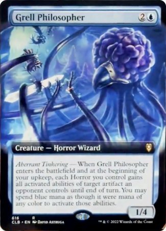 Grell Philosopher (Extended Art) [Commander Legends: Battle for Baldur's Gate] | Jomio and Rueliete's Cards and Comics