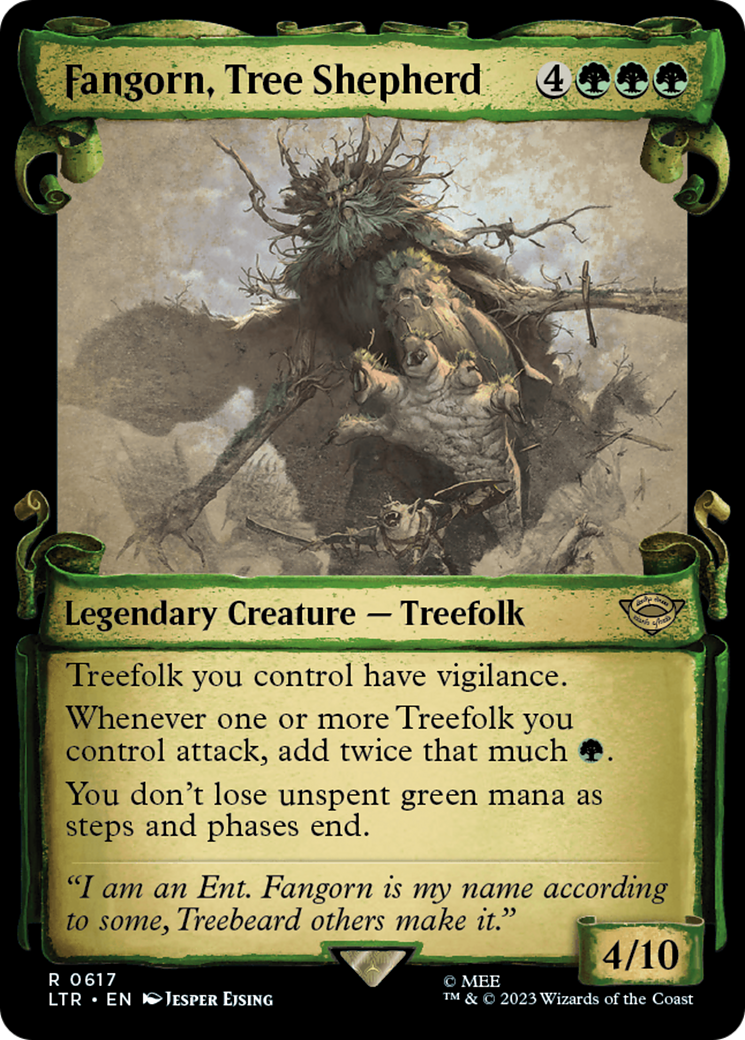 Fangorn, Tree Shepherd [The Lord of the Rings: Tales of Middle-Earth Showcase Scrolls] | Jomio and Rueliete's Cards and Comics