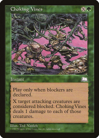 Choking Vines [Weatherlight] | Jomio and Rueliete's Cards and Comics