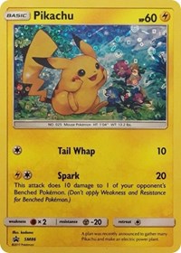 Pikachu (SM86) (General Mills Promo) [Sun & Moon: Black Star Promos] | Jomio and Rueliete's Cards and Comics
