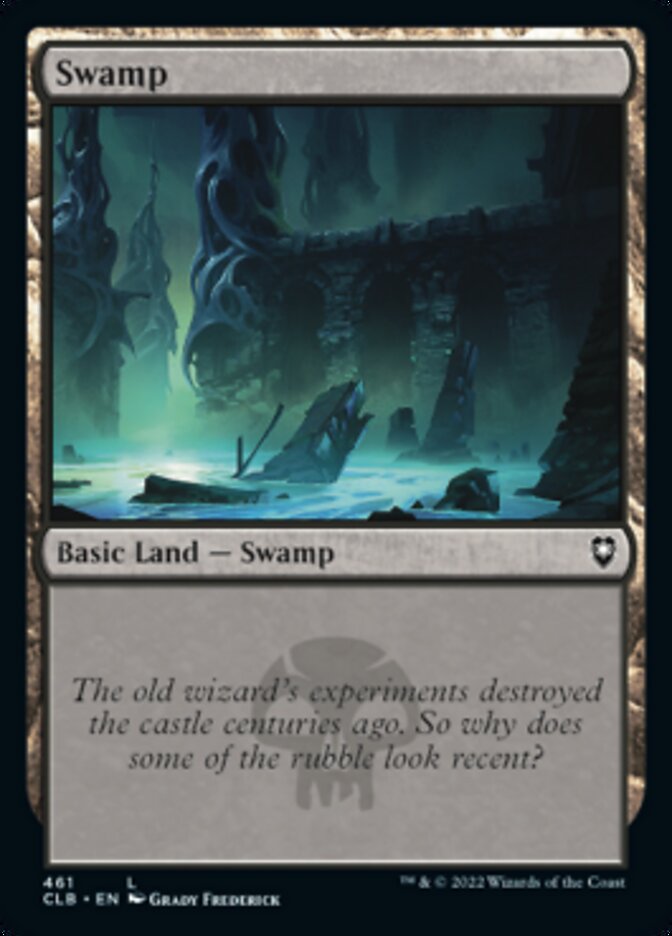 Swamp (461) [Commander Legends: Battle for Baldur's Gate] | Jomio and Rueliete's Cards and Comics