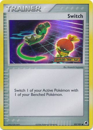 Switch (83/101) (Stamped) [EX: Dragon Frontiers] | Jomio and Rueliete's Cards and Comics