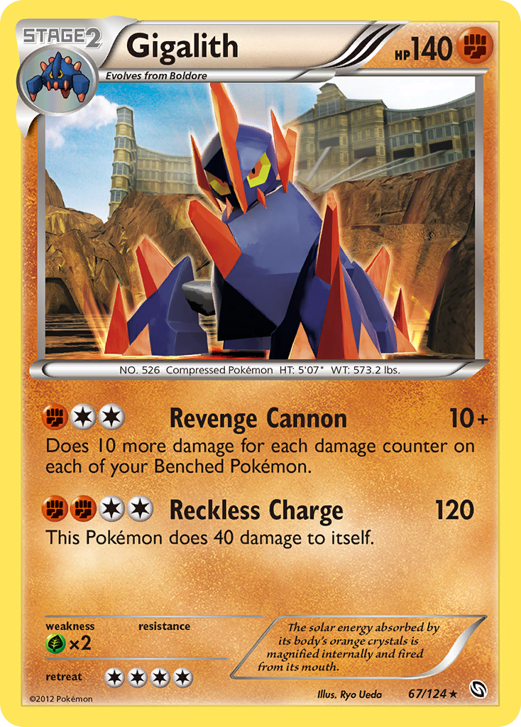 Gigalith (67/124) [Black & White: Dragons Exalted] | Jomio and Rueliete's Cards and Comics