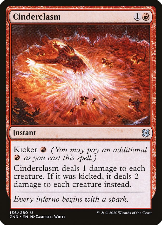 Cinderclasm [Zendikar Rising] | Jomio and Rueliete's Cards and Comics