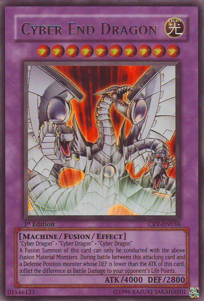 Cyber End Dragon [CRV-EN036] Ultra Rare | Jomio and Rueliete's Cards and Comics