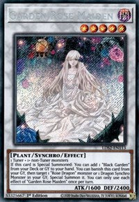 Garden Rose Maiden [LDS2-EN113] Secret Rare | Jomio and Rueliete's Cards and Comics