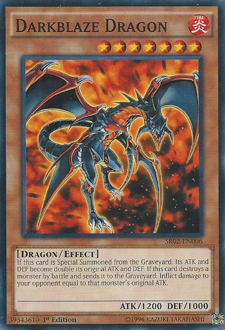 Darkblaze Dragon [SR02-EN006] Common | Jomio and Rueliete's Cards and Comics