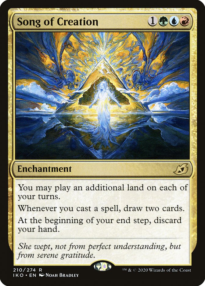 Song of Creation [Ikoria: Lair of Behemoths] | Jomio and Rueliete's Cards and Comics