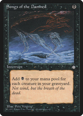 Songs of the Damned [Ice Age] | Jomio and Rueliete's Cards and Comics