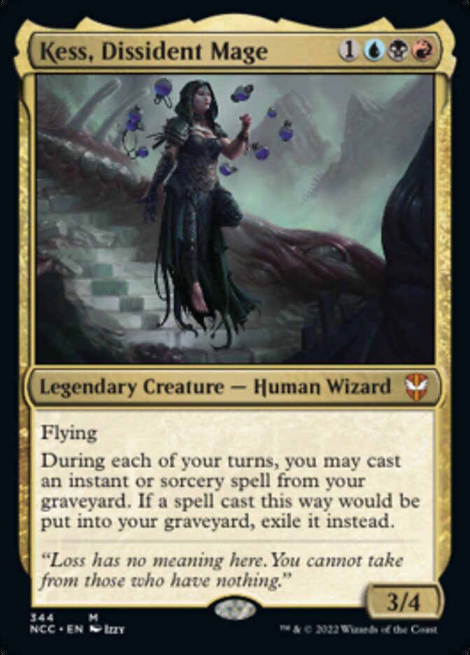 Kess, Dissident Mage [Streets of New Capenna Commander] | Jomio and Rueliete's Cards and Comics