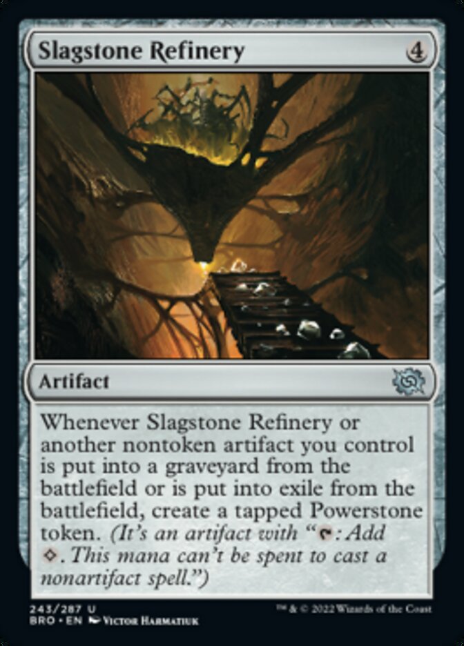 Slagstone Refinery [The Brothers' War] | Jomio and Rueliete's Cards and Comics