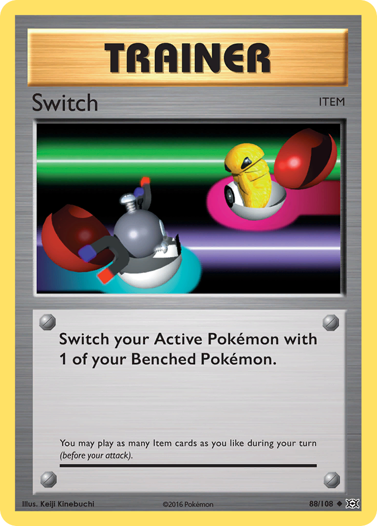 Switch (88/108) [XY: Evolutions] | Jomio and Rueliete's Cards and Comics