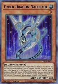 Cyber Dragon Nachster (Blue) [LDS2-EN032] Ultra Rare | Jomio and Rueliete's Cards and Comics