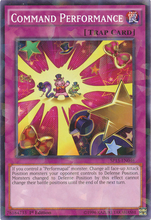 Command Performance [SP15-EN046] Shatterfoil Rare | Jomio and Rueliete's Cards and Comics