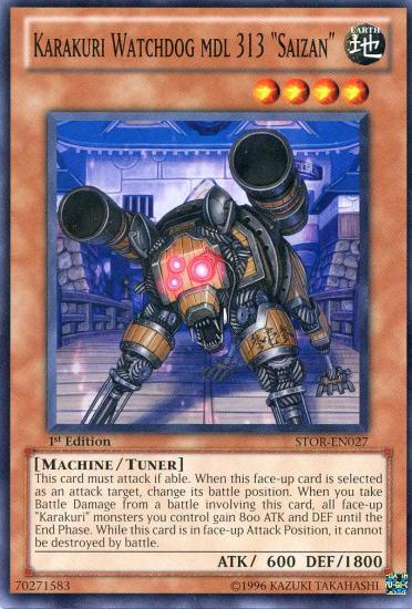 Karakuri Watchdog mdl 313 "Saizan" [STOR-EN027] Common | Jomio and Rueliete's Cards and Comics