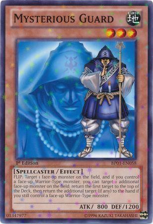 Mysterious Guard [BP01-EN058] Starfoil Rare | Jomio and Rueliete's Cards and Comics