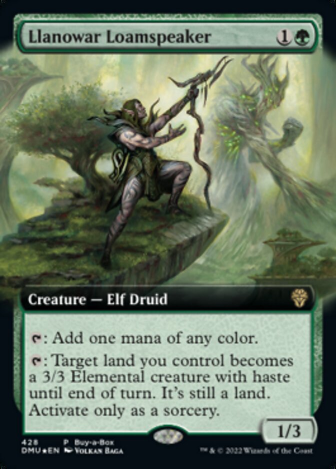 Llanowar Loamspeaker (Buy-A-Box) [Dominaria United] | Jomio and Rueliete's Cards and Comics