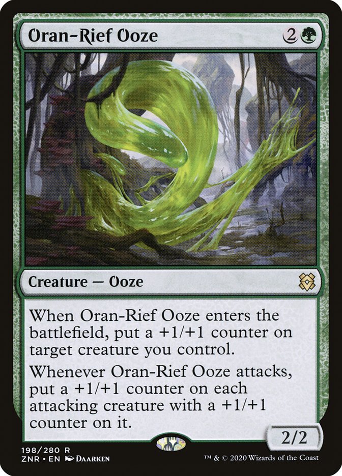 Oran-Rief Ooze [Zendikar Rising] | Jomio and Rueliete's Cards and Comics