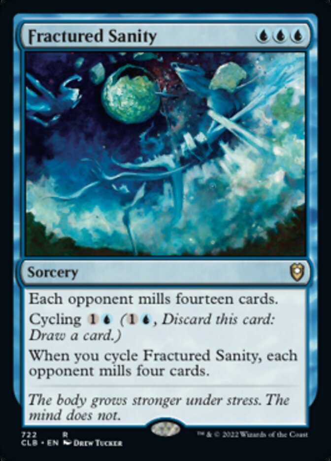 Fractured Sanity [Commander Legends: Battle for Baldur's Gate] | Jomio and Rueliete's Cards and Comics