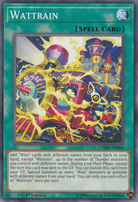 Wattrain [CHIM-EN060] Common | Jomio and Rueliete's Cards and Comics