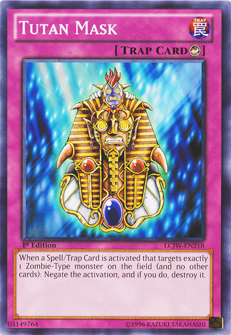 Tutan Mask [LCJW-EN218] Common | Jomio and Rueliete's Cards and Comics