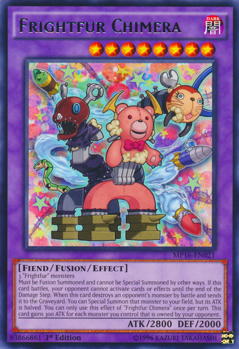 Frightfur Chimera [MP16-EN021] Rare | Jomio and Rueliete's Cards and Comics