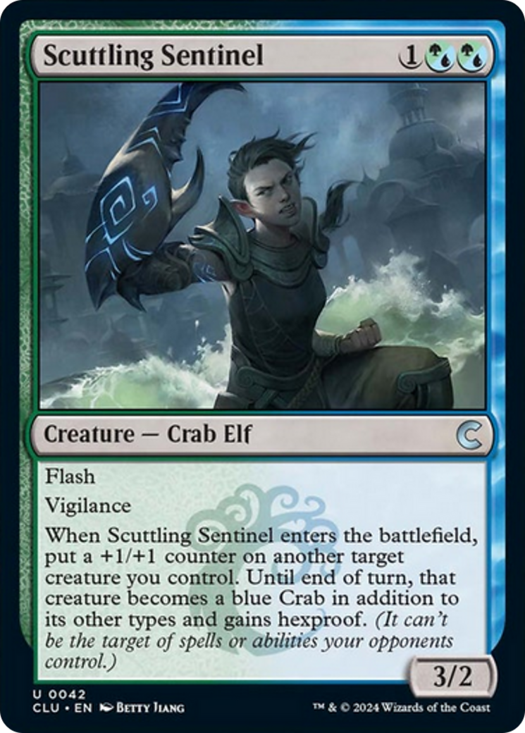 Scuttling Sentinel [Ravnica: Clue Edition] | Jomio and Rueliete's Cards and Comics