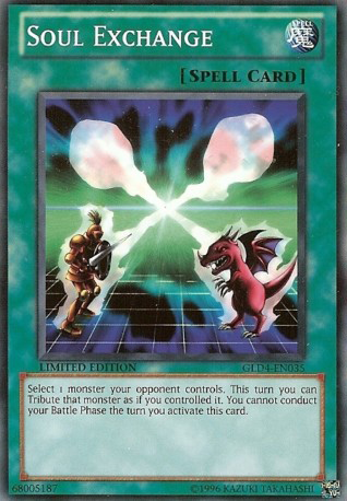 Soul Exchange [GLD4-EN035] Common | Jomio and Rueliete's Cards and Comics