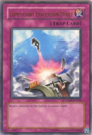 Compulsory Evacuation Device (Bronze) [DL09-EN019] Rare | Jomio and Rueliete's Cards and Comics