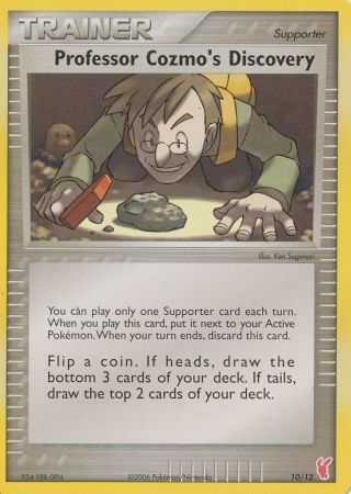 Professor Cozmo's Discovery (10/12) [EX: Trainer Kit 2 - Plusle] | Jomio and Rueliete's Cards and Comics