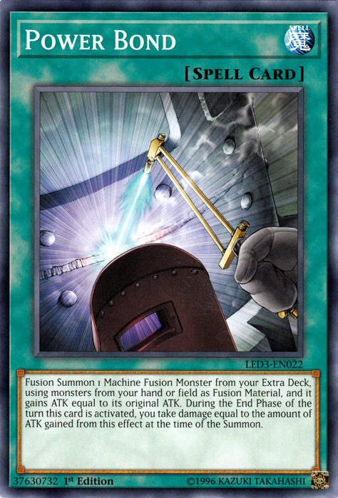 Power Bond [LED3-EN022] Common | Jomio and Rueliete's Cards and Comics