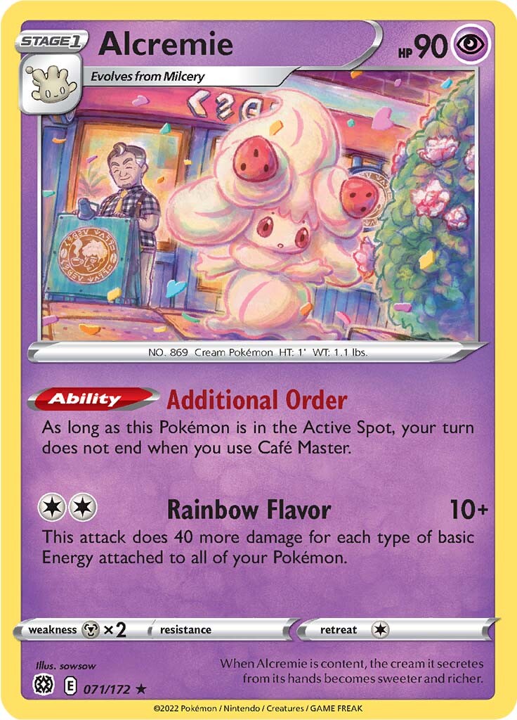 Alcremie (071/172) [Sword & Shield: Brilliant Stars] | Jomio and Rueliete's Cards and Comics