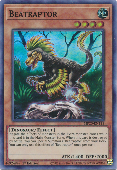 Beatraptor [MP20-EN115] Super Rare | Jomio and Rueliete's Cards and Comics