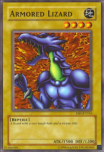 Armored Lizard [DB1-EN143] Common | Jomio and Rueliete's Cards and Comics