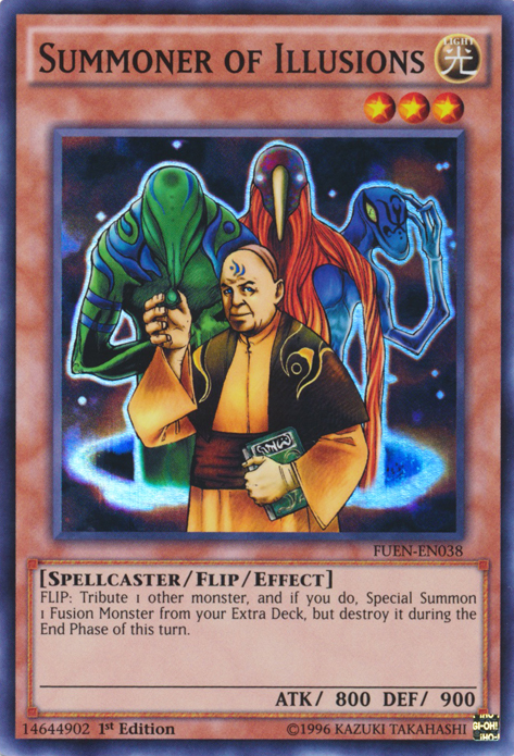 Summoner of Illusions [FUEN-EN038] Super Rare | Jomio and Rueliete's Cards and Comics