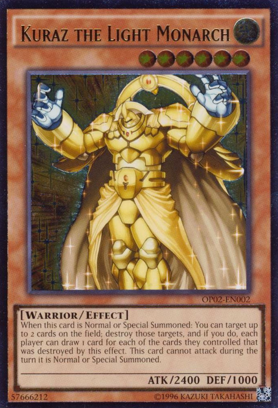 Kuraz the Light Monarch [OP02-EN002] Ultimate Rare | Jomio and Rueliete's Cards and Comics