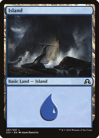 Island (287) [Shadows over Innistrad] | Jomio and Rueliete's Cards and Comics